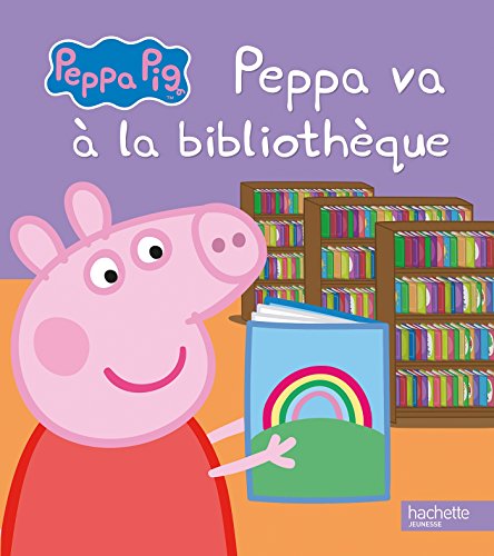 Peppa Pig: Peppa va a la bibliotheque von HACHETTE JEUN.