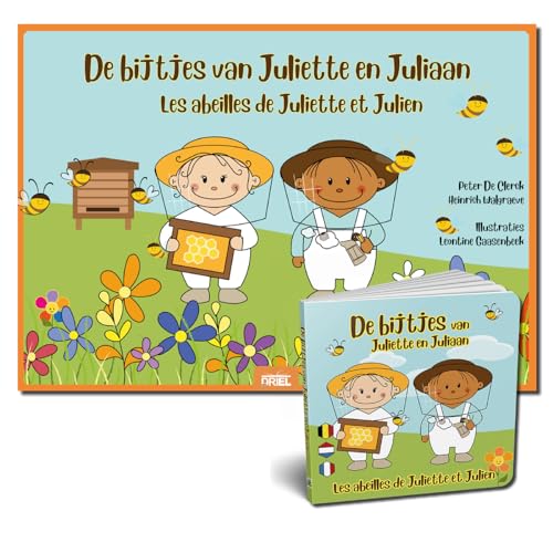 De bijtjes van Juliette en Juliaan kamishibai vertelplaten + boek: kamishibai vertelplaten + boek von Van Driel Publishing