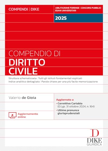 Compendio di diritto civile. Minor 2025. Con aggiornamento online von Dike Giuridica