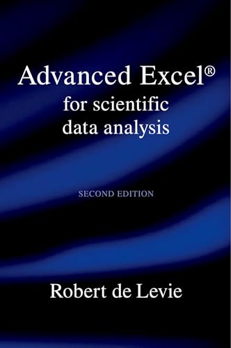 Advanced Excel for Scientific Data Analysis von Oxford University Press Inc