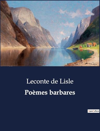 Poèmes barbares: . von Culturea