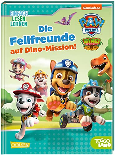 PAW Patrol Erstlesebuch: Die Fellfreunde auf Dino-Mission!: Einfach Lesen Lernen | Erstlesebuch ab 5 Jahren für die 1. Klasse – mit Bildern und Comic-Elementen von Marshall, Rubble, Skye & Co. PAW Patrol Erstlesebuch: Die Fellfreunde auf Dino-Mission!: Einfach Lesen Lernen | Erstlesebuch ab 5 Jahren für die 1. Klasse – mit Bildern und Comic-Elementen von Marshall, Rubble, Skye & Co.