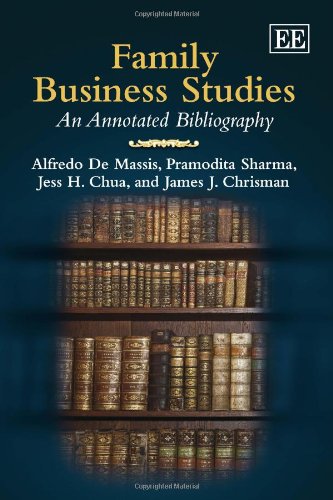 Family Business Studies: An Annotated Bibliography von Edward Elgar Publishing