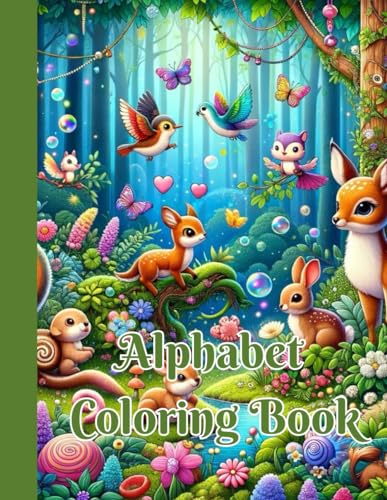 Alphabet Coloring Book: A Colorful Alphabet Adventure for Kids