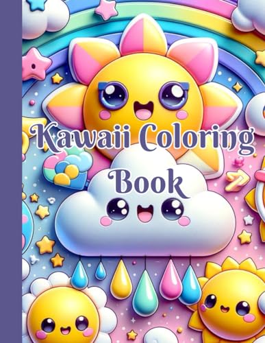 Kawaii Coloring Book: A Charming Coloring Adventure for Kids von Independently published