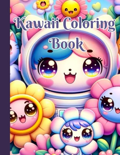 Kawaii Coloring Book: A Charming Coloring Adventure for Kids
