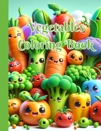 Vegetables Coloring Book: A Colorful Exploration of Vegetables for Kids von Independently published