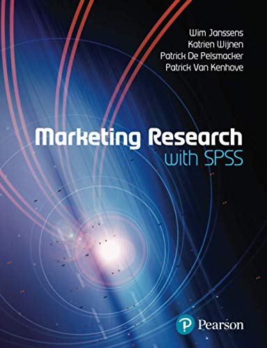 Marketing Research with SPSS von Pearson