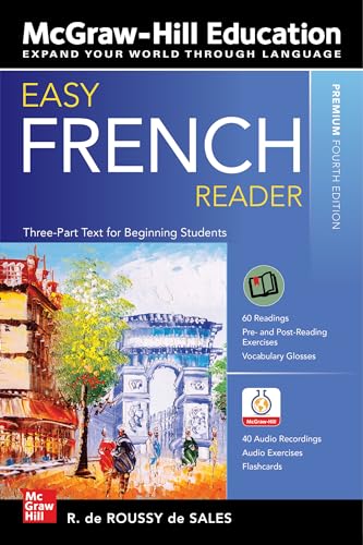 Easy French Reader, Premium Fourth Edition: A Three-part Text for Beginning Students (Easy Reader) von McGraw-Hill Education