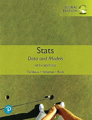Stats: Data and Models, Global Edition von Pearson Education Limited