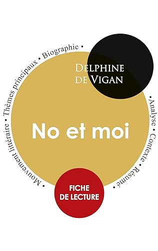 Fiche de lecture No et moi (Étude intégrale) von Paideia Education