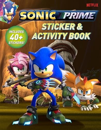 Sonic Prime Sticker & Activity Book: Includes 40+ stickers (Sonic the Hedgehog) von Unbekannt