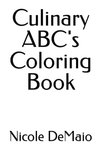 Culinary ABC's Coloring Book von ISBN Services