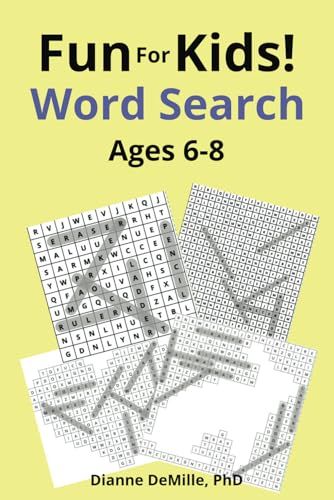 Fun For Kids Word Search: Ages 6-8 von Independently published