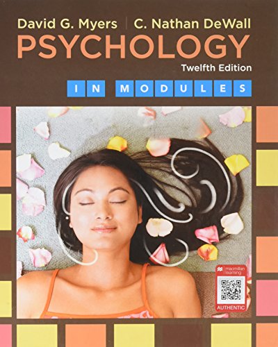Psychology in Modules von Worth Publishers