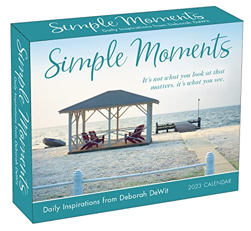 Simple Moments Daily Inspirations 2023 Calendar: It's now what you look at that matters, it's what you see. (BOXEDDAILY 365 DAY COMBINED) von SELLERS PUBLISHING, INC.