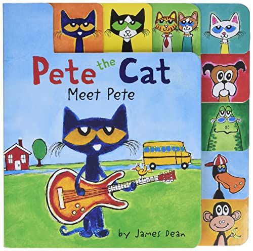 Pete the Cat: Meet Pete: A Tabbed Board Book for Kids Pete the Cat: Meet Pete: A Tabbed Board Book for Kids von HarperCollins
