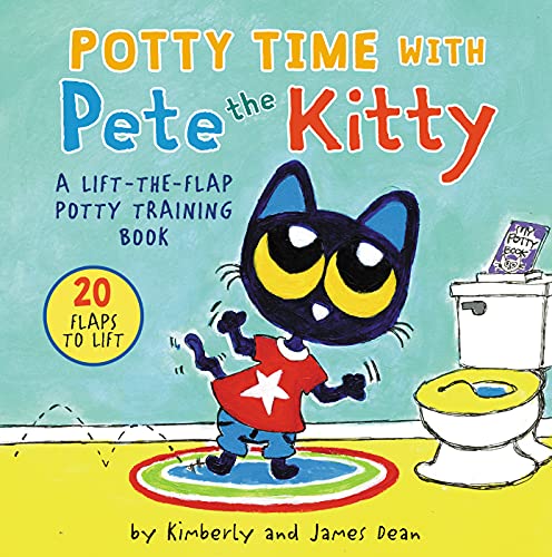 Potty Time with Pete the Kitty: A Lift-the-Flap Potty Book for Kids (Pete the Cat) von HarperCollins