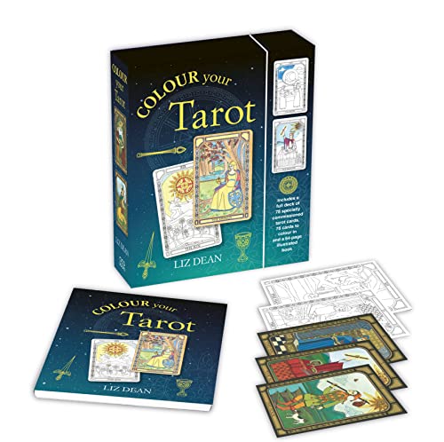 Colour Your Tarot: Includes a full deck of specially commissioned tarot cards, a deck of cards to colour in and a 64-page illustrated book von Ryland Peters & Small