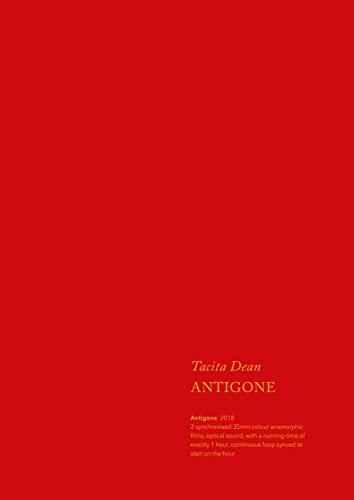 Tacita Dean. Antigone: Artist's Book