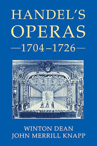 Handel`s Operas, 1704-1726 von Boydell Press