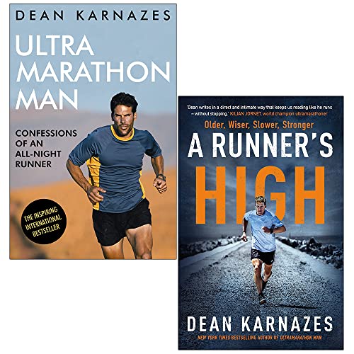 Dean Karnazes Collection 2 Books Set (Ultramarathon Man, A Runner's High)