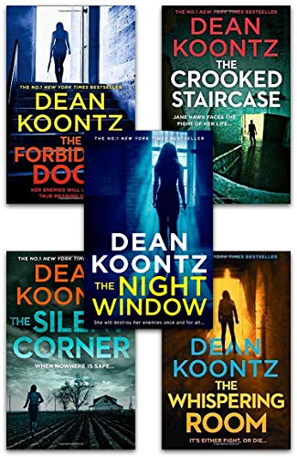 Jane Hawk Thriller Series 5 Books Collection Set - The Silent Corner, The Whispering Room, The Crooked Staircase, The Night Window, The Forbidden Door [Hardcover]