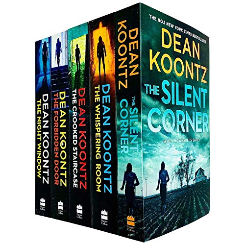 Jane Hawk Thriller Series 5 Books Collection Set – The Silent Corner – The Whispering Room – The Crooked Staircase – The Forbidden Door