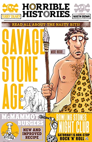 Savage Stone Age (newspaper edition) (Horrible Histories)