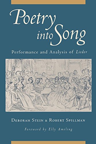 Poetry into Song : Performance and Analysis of Lieder: Performance and Analysis of Lieder von Oxford University Press, USA