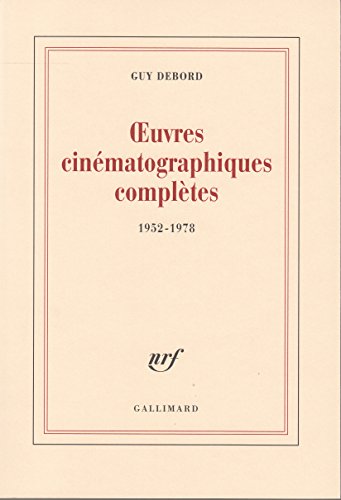 Œuvres cinématographiques complètes: (1952-1978)