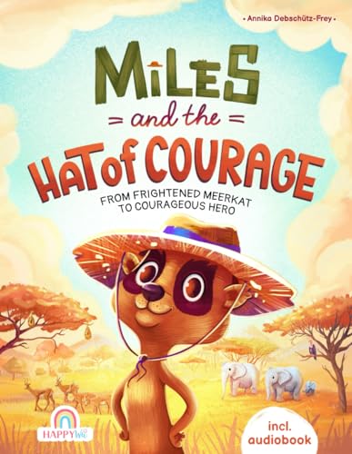 Miles and The Hat of Courage: From Frightened Meerkat to Courageous Hero - An Animal Adventure filled with Trials of Courage, Self-Confidence and Inner Strength - Incl. Audiobook von HappyWu Verlag