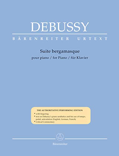Suite bergamasque, Klavier Suite bergamasque, Klavier