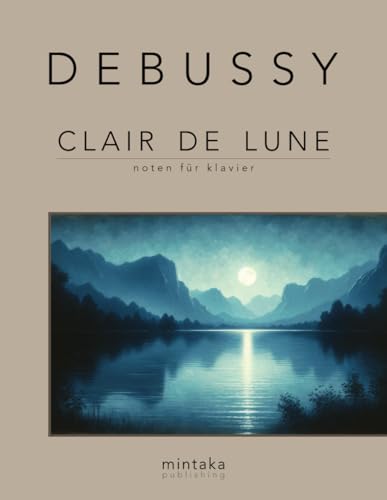 Clair de Lune: noten für klavier