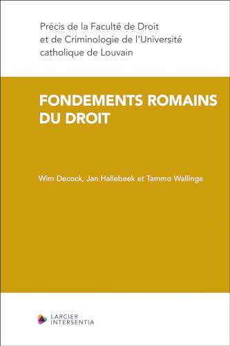 Fondements romains du droit von LARCIER