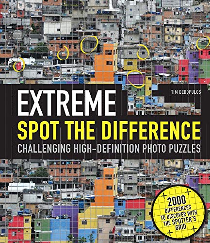 Extreme Spot the Difference: Challenging High-definition Photo Puzzles (Y)