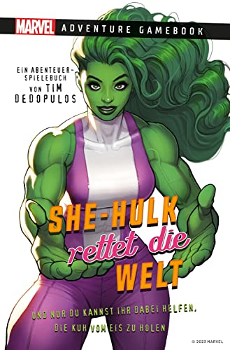 Marvel | Adventure Game Book: She-Hulk rettet die Welt (Marvel Heldinnen) von Cross Cult