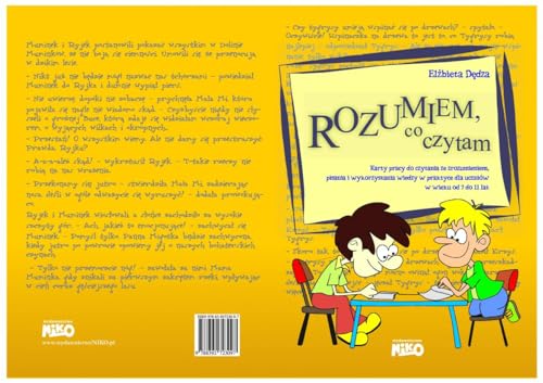 Rozumiem, co czytam: Karty pracy do czytania ze zrozumieniem, pisania i wkorzystania wiedzy w praktyce dla uczniów w wieku 7-11 lat. von Niko