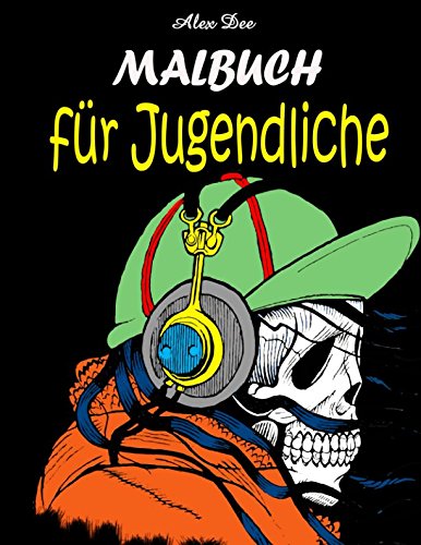Malbuch für Jugendliche: Illustrationen für Jungen von Independently published