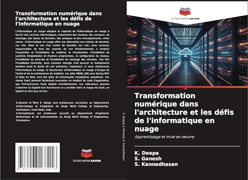 Transformation numérique dans l'architecture et les défis de l'informatique en nuage: Apprentissage et mise en ¿uvre