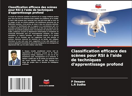 Classification efficace des scènes pour RSI à l'aide de techniques d'apprentissage profond von Editions Notre Savoir