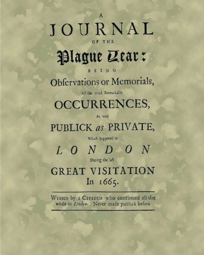 A Journal of the Plague Year (Large Print) von Loki's Publishing