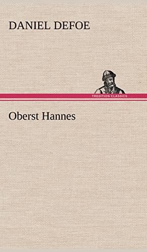 Oberst Hannes Oberst Hannes
