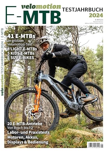 E-MTB Velomotion Testjahrbuch 2024 (Velomotion E-Bike Neuheiten 2022) von Degen Mediahouse