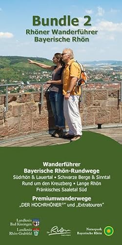 Bundel 2 Rhöner Wanderführer Bayerische Rhön: Wanderführer Bayerische Rhön-Rundwege. Südrhön & Lauertal / Schwarze Berge & Sinntal / Rund um den ... "Der Hochrhöner" und "Extratouren"