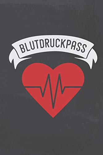 Blutdruckpass: Klein, kompakt und praktisch, Platz für mehr als 2000 Messungen von Independently Published