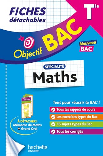 Objectif BAC Fiches - Spécialité Maths Tle von HACHETTE EDUC