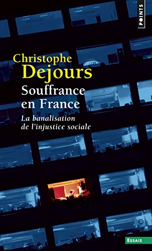 Souffrance En France. La Banalisation de L'Injustice Sociale von Contemporary French Fiction