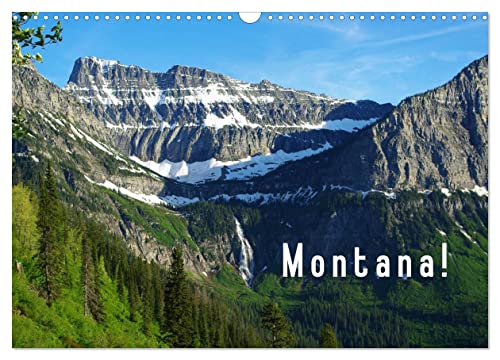 Montana! / UK-Version (Wall Calendar 2025 DIN A3 landscape), CALVENDO 12 Month Wall Calendar: A trip through Montana's fantastic nature.