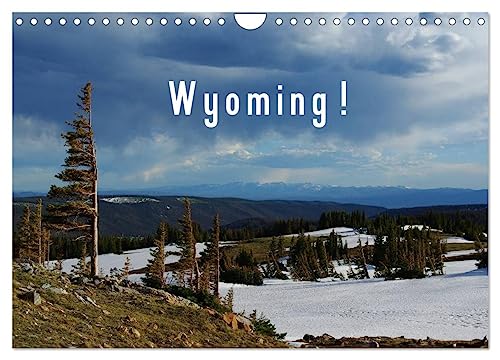 Wyoming! / UK-Version (Wall Calendar 2025 DIN A4 landscape), CALVENDO 12 Month Wall Calendar: A trip through Wyoming, the ¿Cowboy State". von Calvendo
